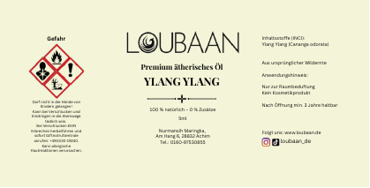 Loubaan Etikett 24 Ylang Ylang