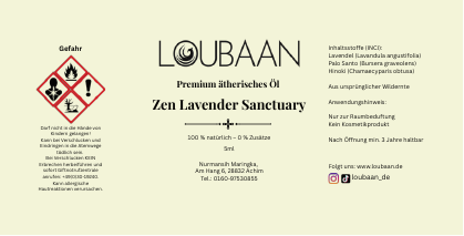 Loubaan Etikett 03 Zen Lavendel