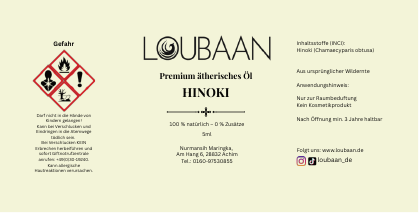 Loubaan Etikett 09 Hinoki