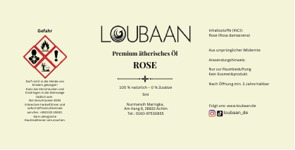 Loubaan Etikett 15 Rose Extract